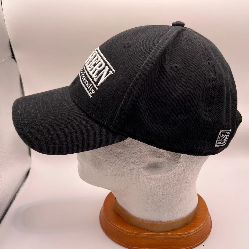 The Game Southern Adventist University Hat Black Cotton Adjustable Baseball Cap